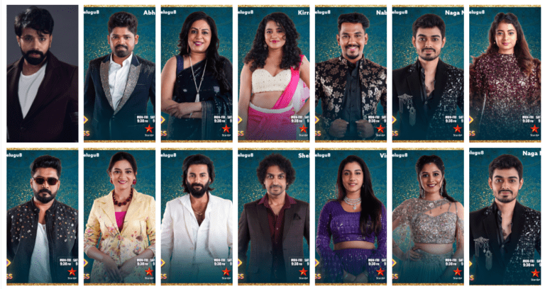 Bigg Boss 8 Telugu Contestants List 2024