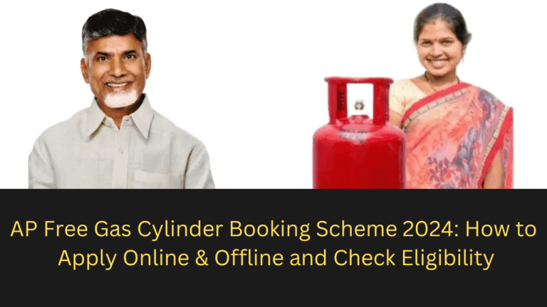 AP Free Gas Cylinder Scheme 2024 online application process, eligibility, benefits, and beneficiary list for Andhra Pradesh residents